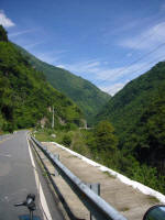 Pass through the mountains to Mexico